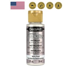 Dazzling Metallics Acrylic Paint 2oz-White Pearl