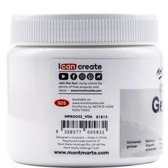 Mont Marte Premium Gesso Universal Primer 16.9oz (500ml), Suitable for Acryli…