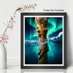 Hand Of God Adult Paint By Numbers Kit DIY Kit Wall Art Decoration Religious