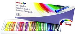 Arts Oil Pastel Set of 25 – Vibrant, Blendable Colors for Stunning Artwork