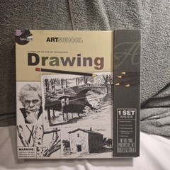 ARTSCHOOL Drawing Book With Complete Kit – OPEN Box Not Used