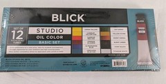Blick Studio Oil Color Basic Set 12 Tube Set Sealed