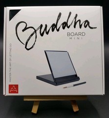 Buddha Board Mini Black Master The Art Of Letting Go 5×5″ Black Reusable Art!!!