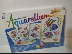 SentoSphere Aquarellum Junior – Tropical Fish – Watercolor Paint Set-Aquarium