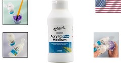 250ml Non-Toxic Acrylic Pouring Medium for Enhanced Paint Flow – Gloss Finish