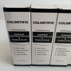 Colortific 120ml Lot Of 4 Professional Diamond Painting Sealer And Puzzle Glue