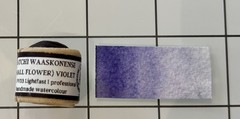 Beam Watercolor VIOLET Handmade Small Flower Violet Paintstone