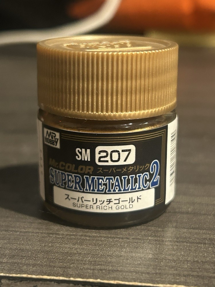 Mr Hobby Mr Color super metallic 2 super rich gold enamel paint 10ml