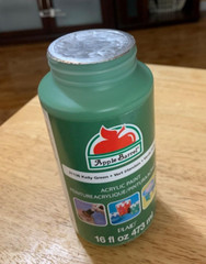 21136 Kelly Green Apple Barrel Acrylic Paint 16 Ounce Non Toxic Matte Easy Clean