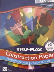 Try ray Premium Heavyweight Construction Paper 150 Pieces (Three Packs Total)