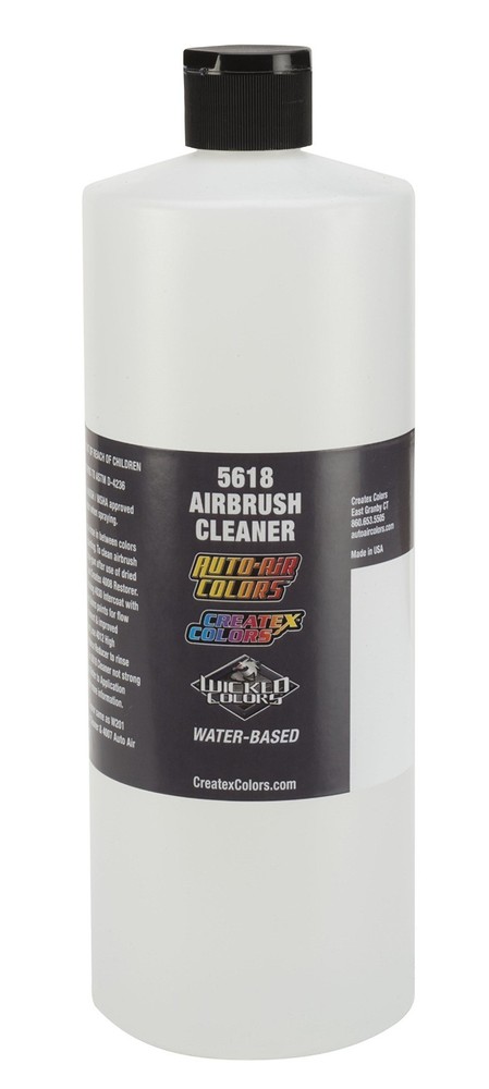 Airbrush Cleaner 32oz – Fast-Drying, Non-Toxic, Safe for All Paints & Tools