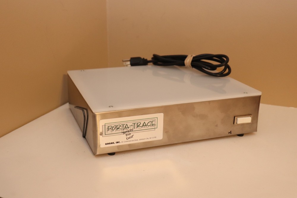 Porta-Trace Model 1012 10”x 12” 8 Watt Stainless Steel Light Trace Box tattoos