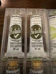 6 Vintage Grumbacher Pre-Tested Oil Paint Tubes Cadmium Yellow Sap Green NOS