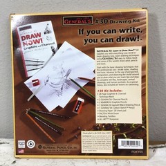 General’s Learn to Draw Now Art Kit Brand New