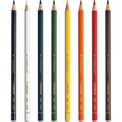 STABILO All Watercolour Effect Pencil – 1 Count (Pack of 8), Assorted