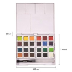 Inktense Paint Pan Set, Assorted Colors, 24 Count (2306318)