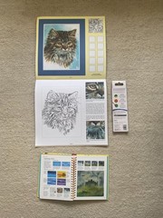 Art Colouring Book, Art Ideas Book and Watercolour Tablets – New, as seen