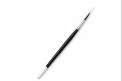 Andrew Mack 169-2 Blue Squirrel Black Synthetic Mix Quill Brush Size 2