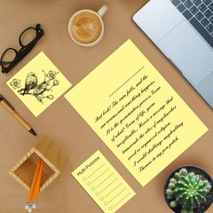 WritePads Yellow Paper, Multi-Purpose Colored 8.5×11, Canary