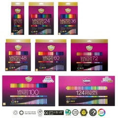 Master Art Master Series Coloured Pencils 100Colours Kid Adult Craft Soft Smooth