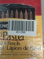 General’s Multi Pastel Chalk Pencils Assorted Colors Set of 24