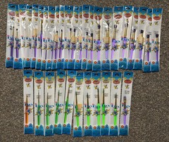 Royal Langnickel Big Kids Choice Brush Lot of 34 Round Pouncer