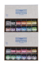 Watercolor Paint Set of 24 Assorted Colors 135 Fl Oz Professional Arts Crafts
