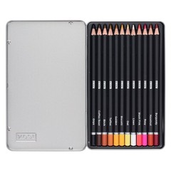 12 Coloured Pencils Set Colours Artist Therapy Skin Tone Colour Pencil