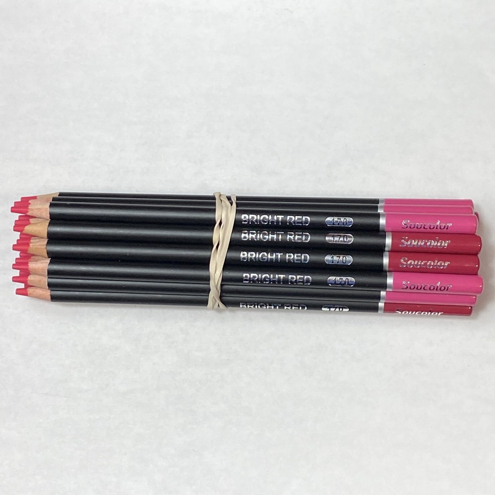 (20) BRIGHT RED 170 – Soucolor Colored Pencils – 4.0 mm Soft Core