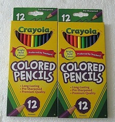 Crayola Colored Pencils Pre-Sharpened (2) – 12 Count New in Package