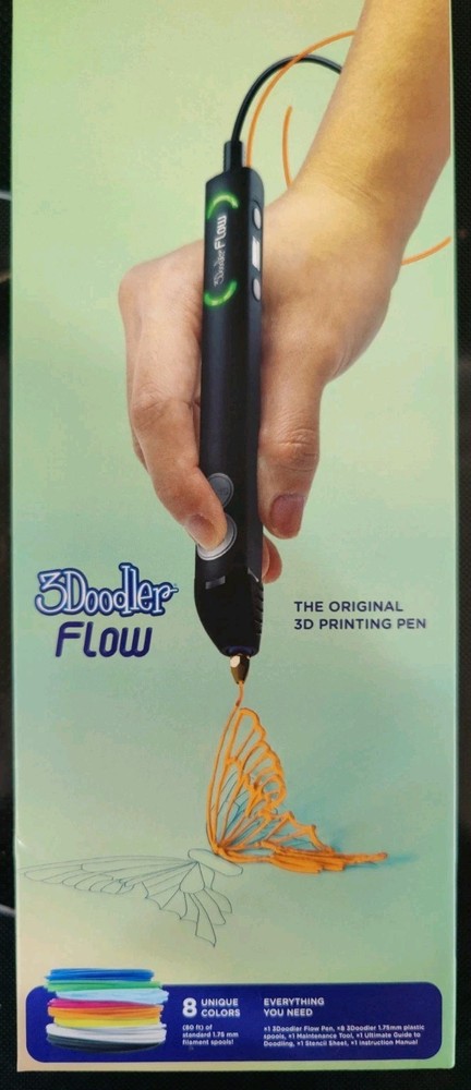 3Dooodler Flow The Original 3d Pen New In Box 8 Colors New In Sealed Box