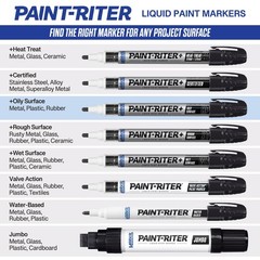 96970 Paint-Riter+ Oily Surface Liquid Paint Marker, Versatile Surface Compat…