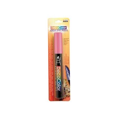 Uchida 315–9 Marvy Deco Color Chisel Tip Acrylic Paint Marker, Pink