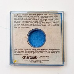 RED Chartpak Pressure Sensitive Graphics Tape 1/16″ 6202