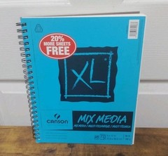 XL Canson Mixed Media Bound Paper Tablet