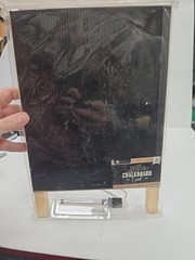 Hampton Art Dual Sided Chalkboard Dry Erase Easel Tabletop 12×8 Inches