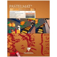 Clairefontaine Pastelmat Pad No.2 18×24 cm 12 Sheets 4 Shades Drawing Sheets New