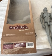SET OF TWO Art S. Buck Artist’s Models MALE – FEMALE Used -Only One Box Free S/H