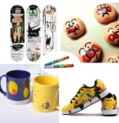 15 Colors Oil Based Paint Pens, Permanent Marker for Metal, Wood, Canvas Artifly