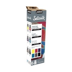 Setasilk Silk Painting Initiation Set 6x20ml Assorted Colors 756485