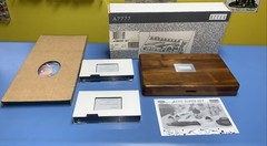 Aztek Air Brush Set A777 Wood Case & Original Box Testors Corp. NEW