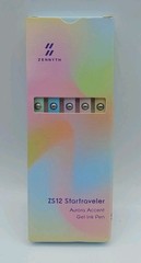 5pc Zennyth ZS12 Startraveler Aurora Accent Dry Quickly Black Gel Ink Pens