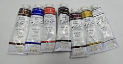 M. Graham & Co. Artists’ Color Acrylic Paint Set – 7 Tubes, 2 fl. oz. Each