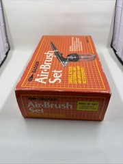 Vintage Badger Air Brush Set Accessories Model No 350 – NEW IN Box