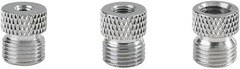 3 Set of Airbrush Hose Adaptor Fitting 1/8″ Male to Badger Paasche Aztec Airbrus