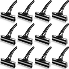 Frienda 12 Pcs 4.7 Inches Rubber Brayer Roller for Inches, black