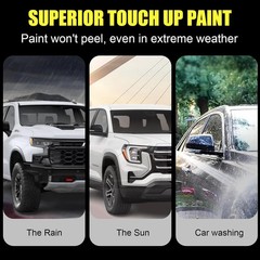Super Black(KH3) for Nissan Touch Up Paint Pen, 2 in 1 Car Scratch Remover with