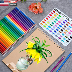 Premium Colored Pencils,Set of 120 Colors,Artists Soft Core with Vibrant Color,I