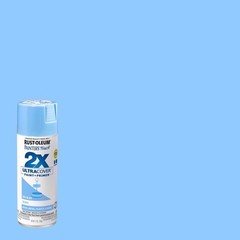 Rust-Oleum 249093 2X Ultra Cover Gloss Spa Blue UV Resistant Spray Paint 12 oz.