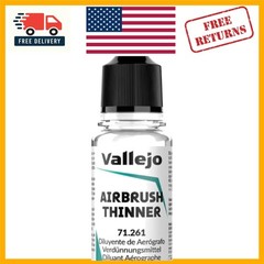 Airbrush Thinner for Acrylics 18ml – Non-Toxic, Waterproof for Perfect Finish